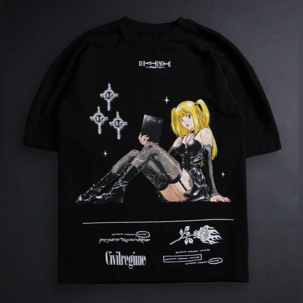 Civil Regime Death Note Misa American Classic Oversized Tee